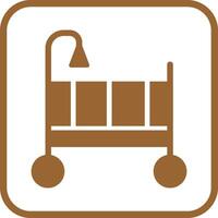 Nursery Decor Icon Design vector
