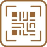 QR Code Generator Icon Design vector