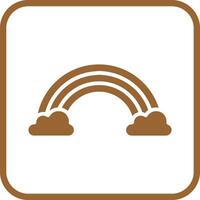 Rainbow Icon Design vector