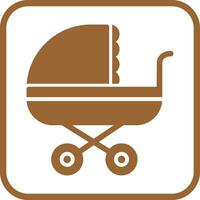 Stroller Time Icon Design vector