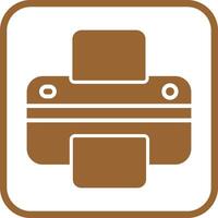Printer Icon Design vector