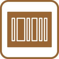 Barcode Data Icon Design vector