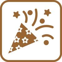 Confetti Icon Design vector