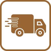Delivery Truck Icon Design vector