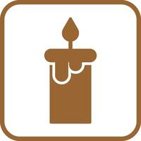 Candle Icon Design vector