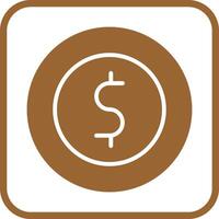 Coin Icon Design vector