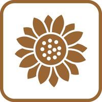 Sunflower Icon Design vector