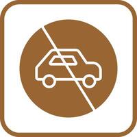 Prohibited Sign Icon Design vector