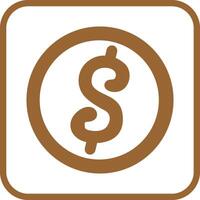 Dollar Icon Design vector