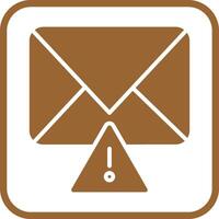 Message Alert Icon Design vector