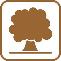 Deciduous Tree Icon Design vector