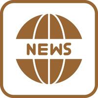 News Website Icon Design vector