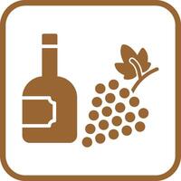 Wine Vineyard Icon Design vector
