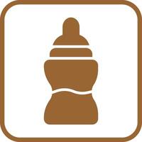 Bottle Feeding Icon Design vector