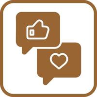 User Feedback Icon Design vector