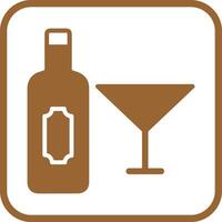 Wine Vine Icon Design vector