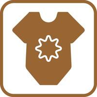 Adorable Onesies Icon Design vector