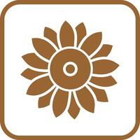 Floral Arrangement Icon Design vector