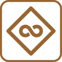 Infinity Sign Icon Design vector