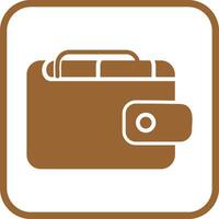Wallet Icon Design vector