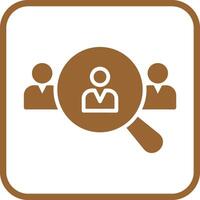 Recruitment Icon Design vector