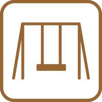 Swing Time Icon Design vector