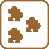 Puzzle Icon Design vector