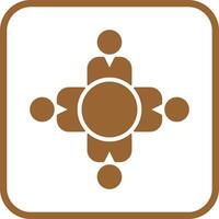 Work Culture Icon Design vector