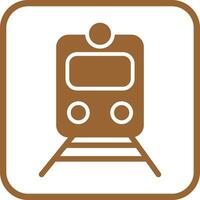 Railway Car Icon Design vector