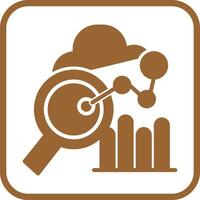Workforce Analytics Icon Design vector