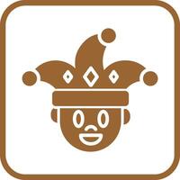 Clown Icon Design vector