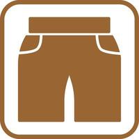 Shorts Icon Design vector