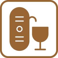 Wine Aerator Icon Design vector