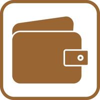 Wallet Icon Design vector