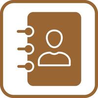 Contact Options Icon Design vector