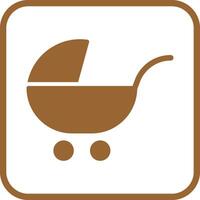Baby Carriers Icon Design vector