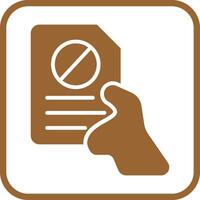 Resignation Icon Design vector