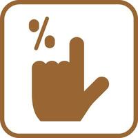Click Through Rate Icon Design vector