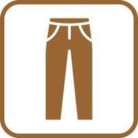 Pants Icon Design vector
