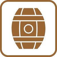 Wine Barrels Icon Design vector