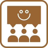 Employee Satisfaction Icon Design vector