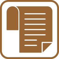 Document Icon Design vector