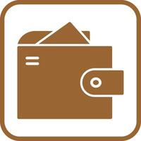 Wallet Icon Design vector