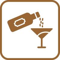 Wine Pour Icon Design vector