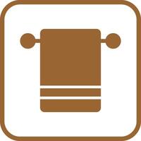 Bath Towels Icon Design vector