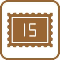 Postage Due Icon Design vector