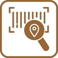 Barcode Tracking Icon Design vector