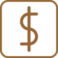 Dollar Icon Design vector