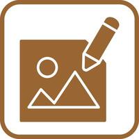 Photography Editing Icon Design vector