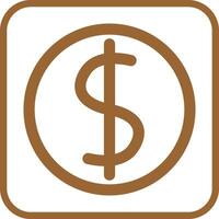 Dollar Icon Design vector